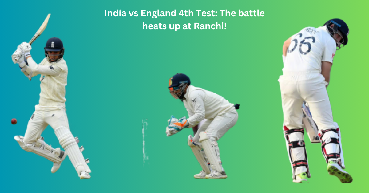 India vs England 4th Test