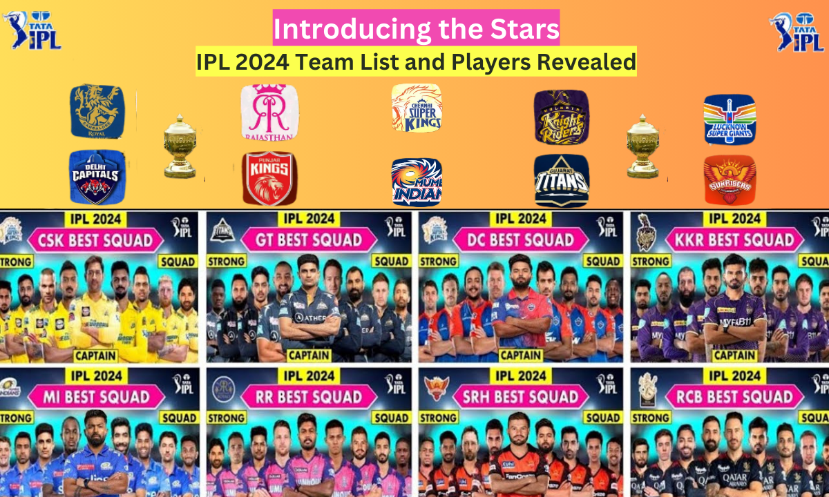 IPL 2024 Team List