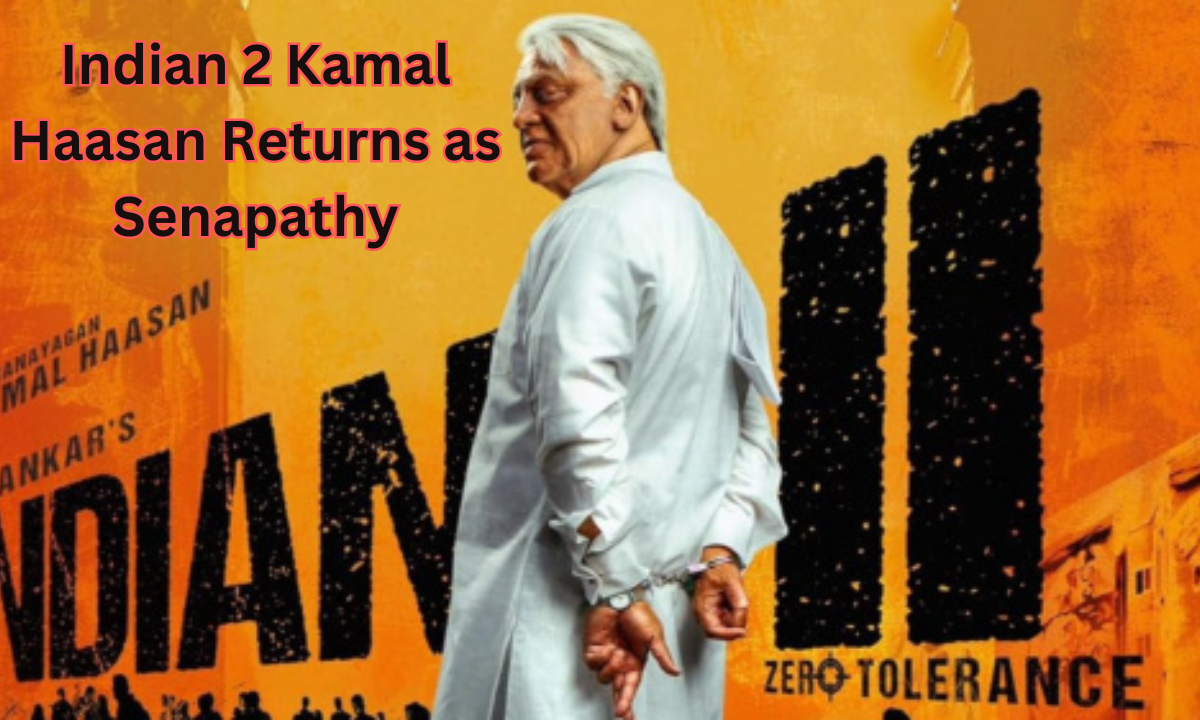 Kamal Haasan as Senapathy in Indian 2 Review, the latest release