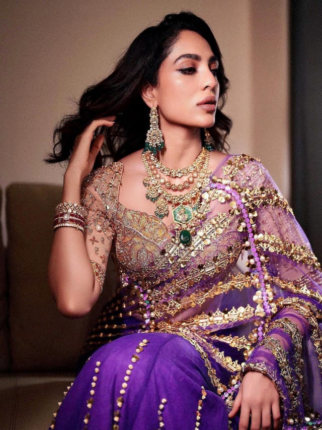 Sobhita Dhulipala in an elegant pose, representing her journey in the film industry.