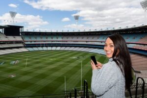 Melbourne Cricket Stadium.