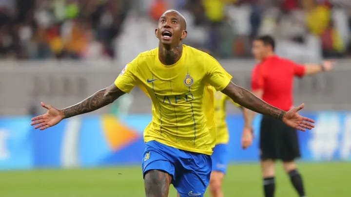 Majed Abdullah: Anderson Talisca celebrates after scoring a hat-trick