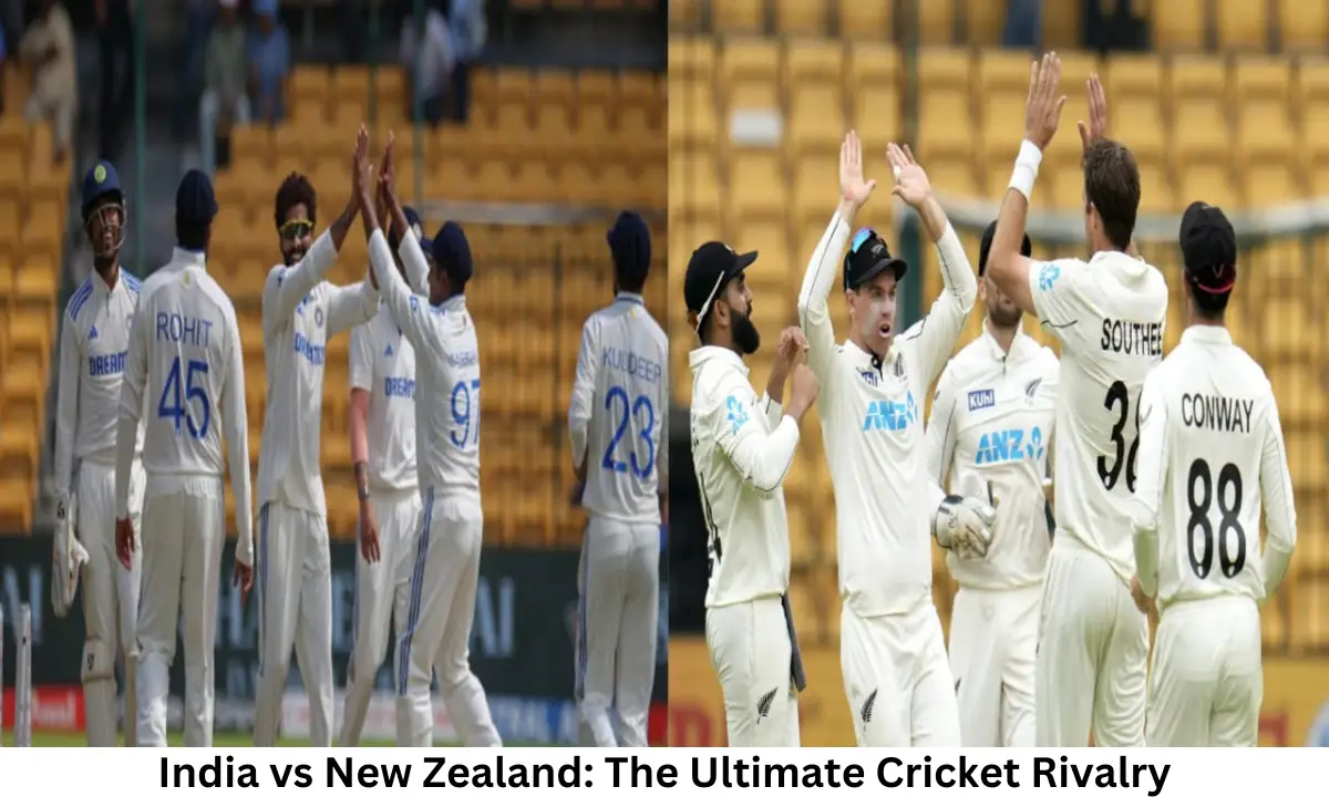 IND VS NZ: India vs New Zealand cricket match action shot