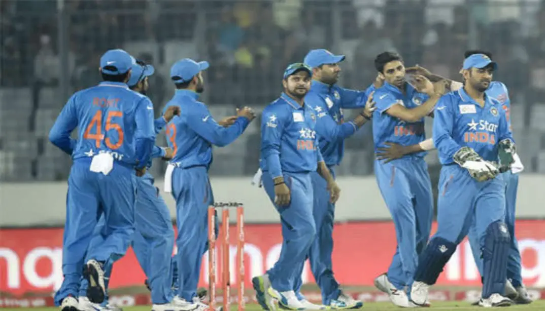 Bangladesh vs India: India’s winning moment against Bangladesh.