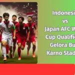 Indonesia vs Japan AFC World Cup Qualifier at Gelora Bung Karno Stadium