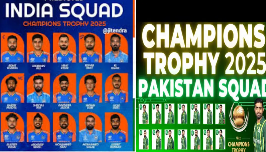 ICC Champions Trophy 2025 Squads