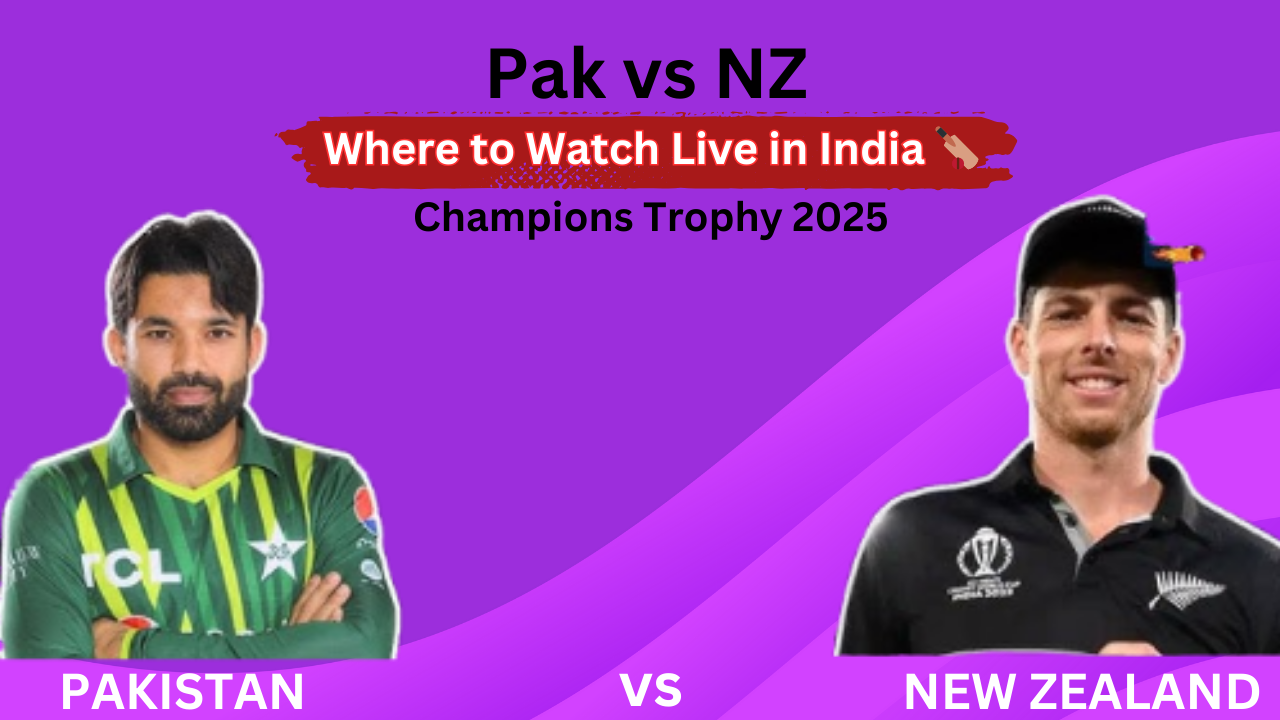 Pak vs NZ cricket match Champions Trophy 2025