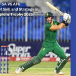 SA VS AFG: South African players in action against Afghanistan