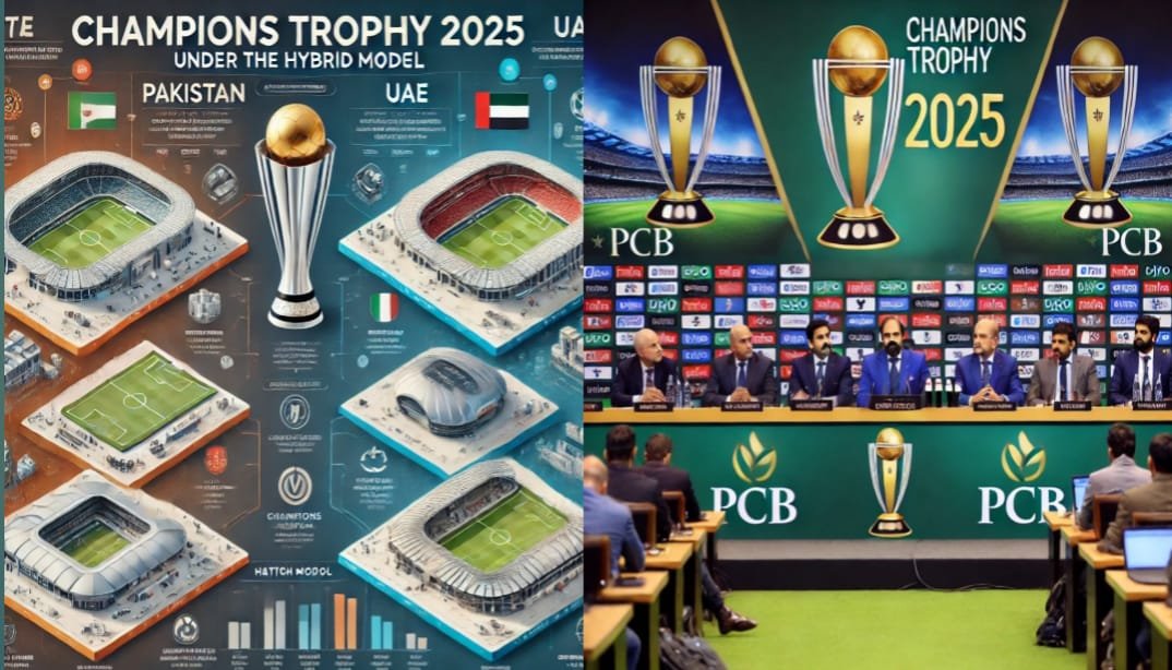 PCB vs BCCI Champions Trophy 2025: PCB officials are addressing a press conference regarding the tournament arrangements.