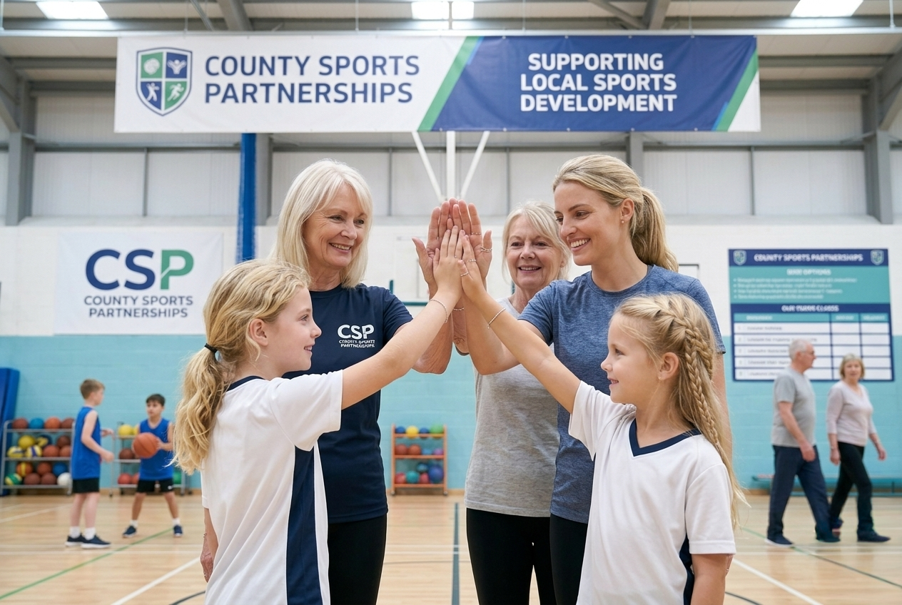 County Sports Partnerships Supporting Local Sports Development
