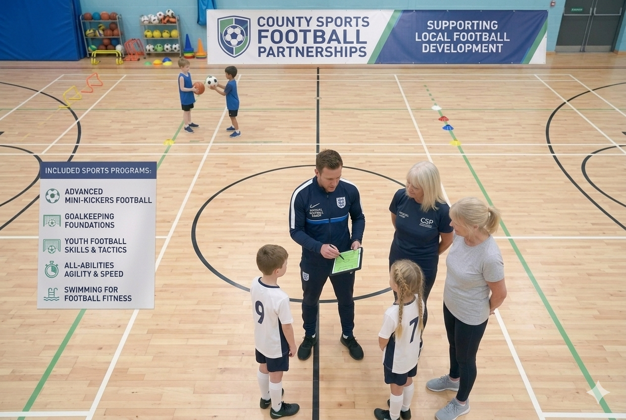 County Sports Partnerships Supporting Local Sports Development 3 Coaching and volunteer development