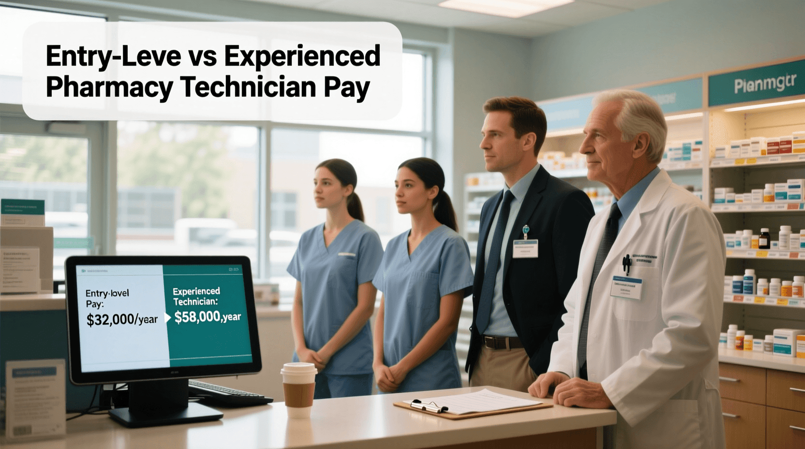 Pharmacy Technician Salary Guide: Complete 2025 Breakdown 4 Entry-Level vs Experienced Pharmacy Technician Pay