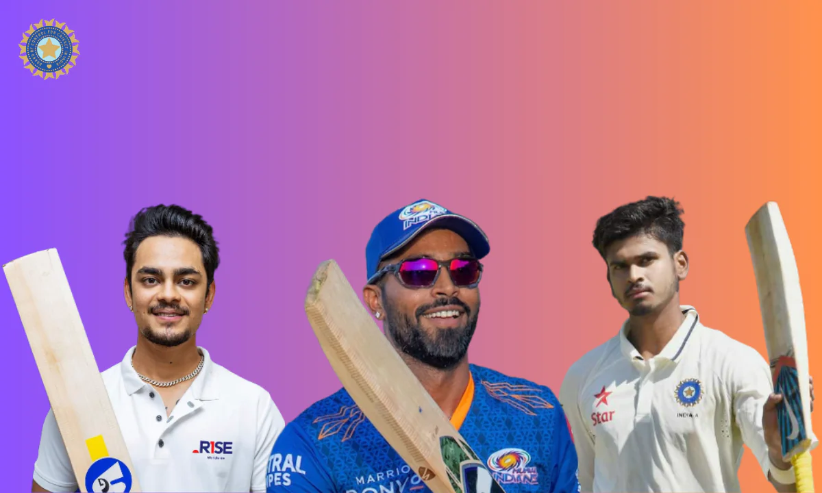 Hardik Pandya Shreyas Iyer and Ishan Kishan