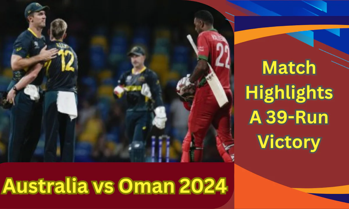 Australia vs Oman