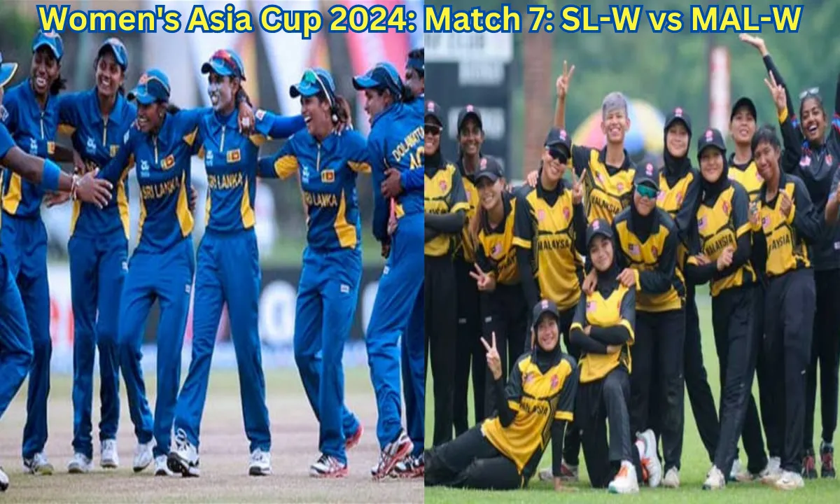 SL-W vs. MAL-W: Women's Asia Cup 2024 Match 7 Prediction