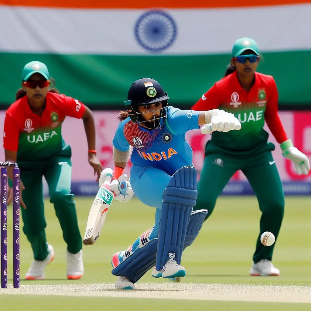 Ind vs. UAE Women's Asia Cup 2024