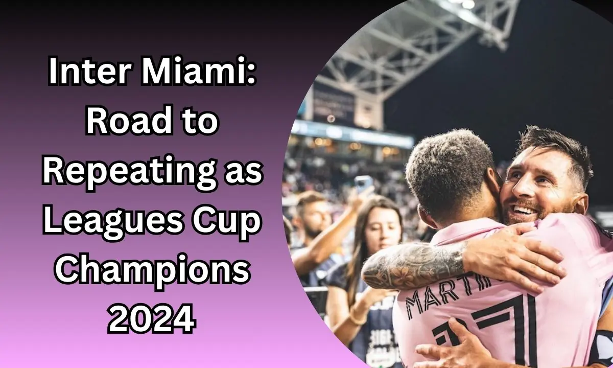 Inter Miami's Road to Glory: Team celebrates a goal during Leagues Cup match.