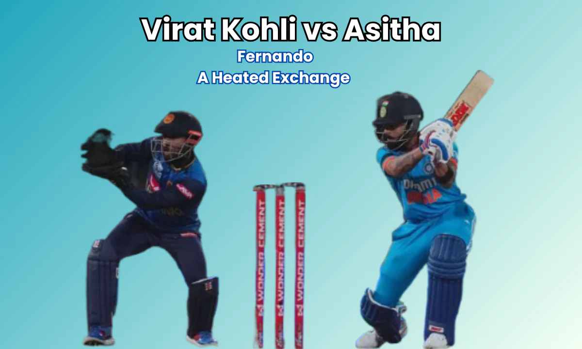 Virat Kohli vs Asitha Fernando: Kohli charges towards Fernando during the India vs Sri Lanka 3rd ODI