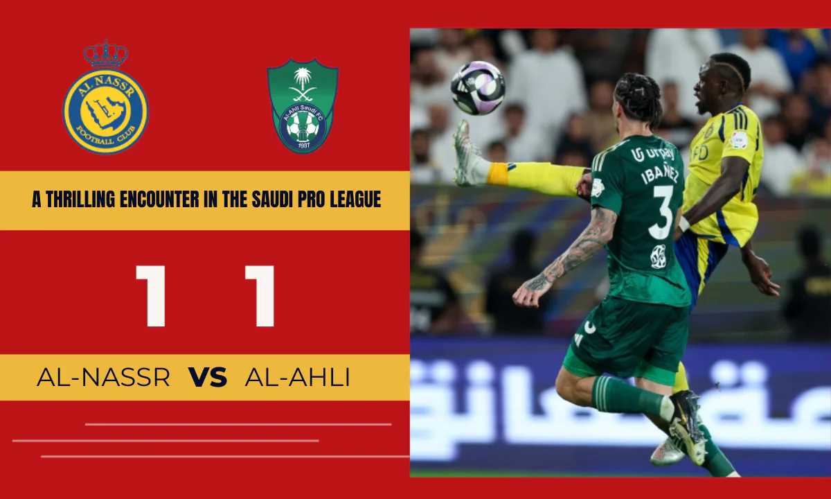 Al-Nassr vs Al-Ahli match action