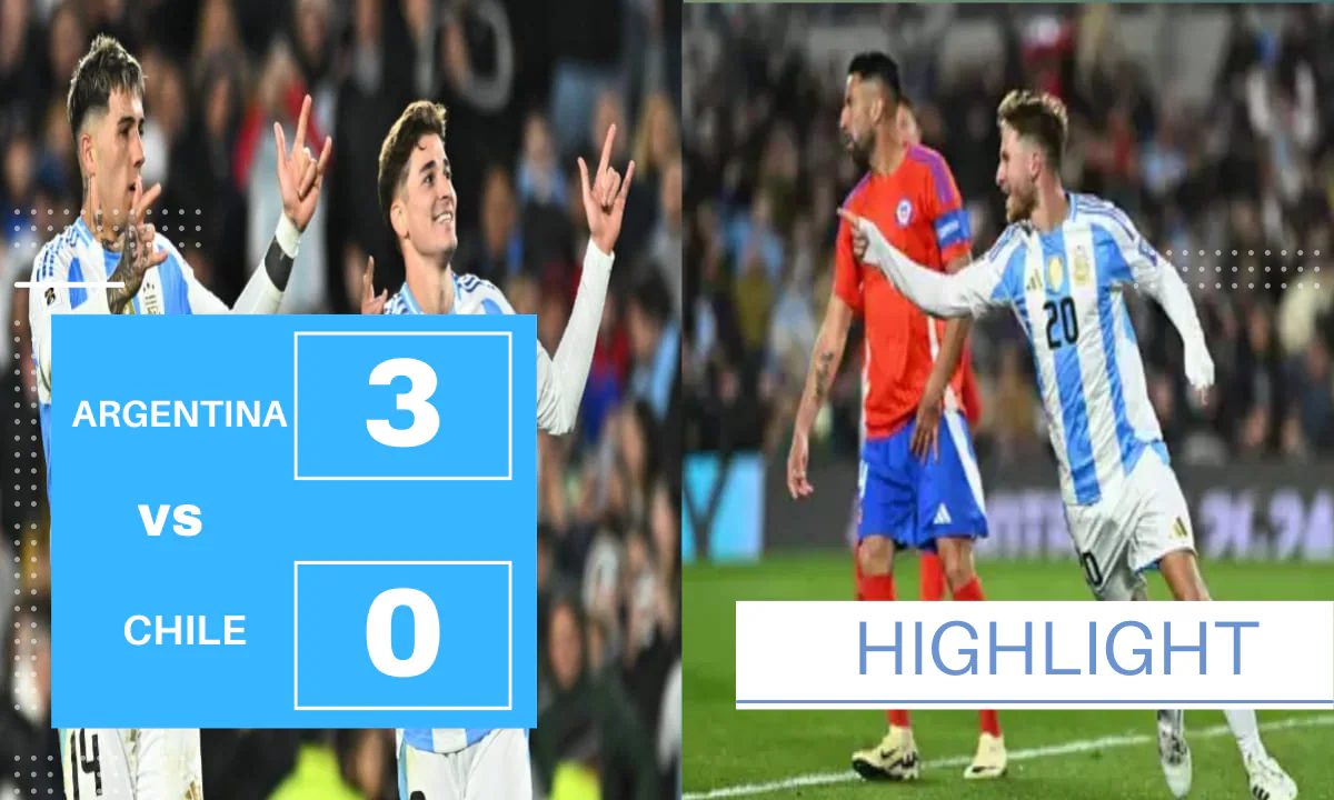 Argentina vs Chile FIFA World Cup 2026 Qualifier.