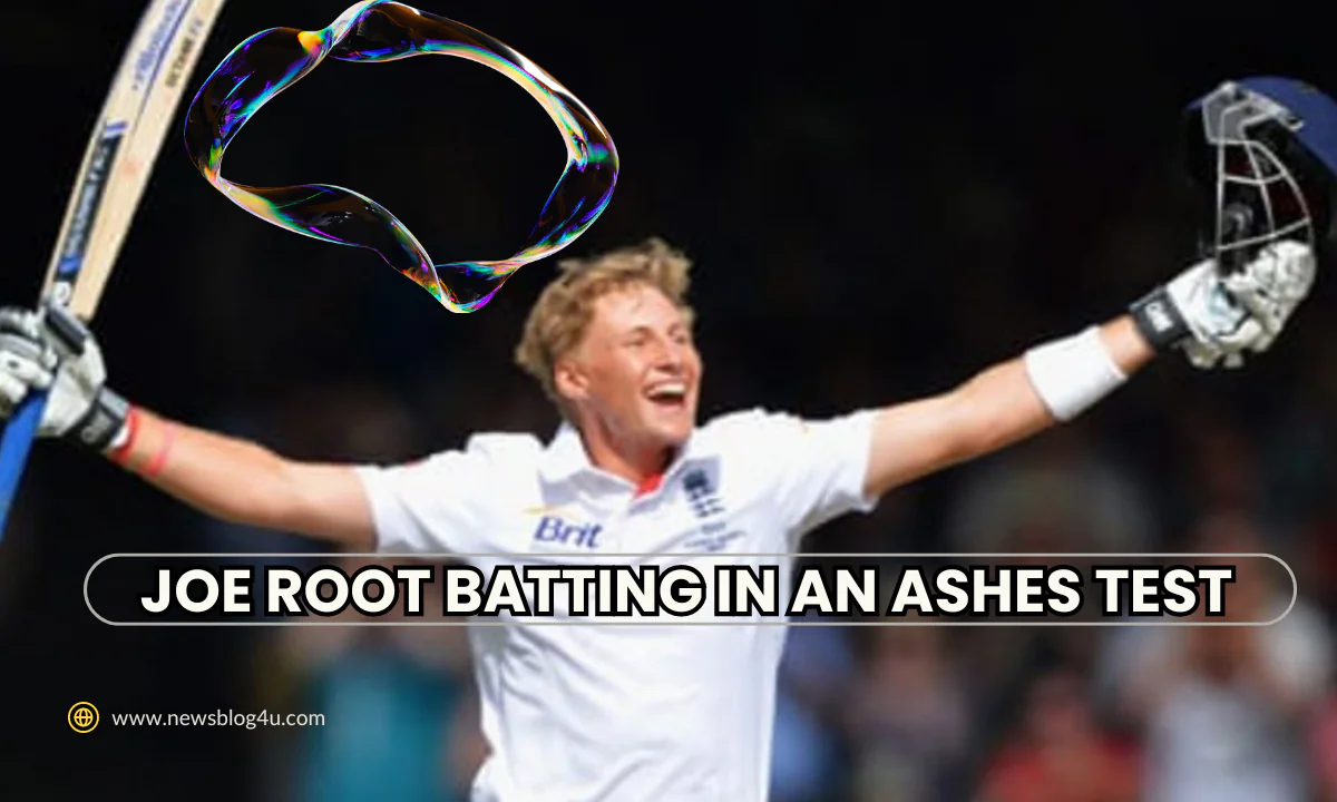 Eng vs Aus: Joe Root is celebrating a century in the Ashes series.