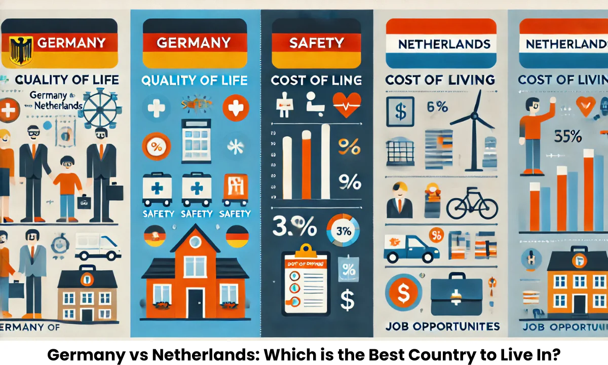 Germany vs. Netherlands: Comparison of living in Germany and the Netherlands