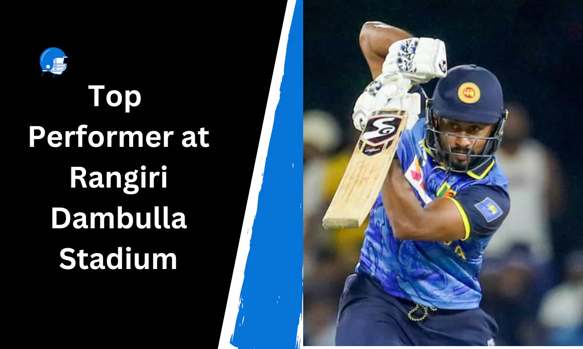 Kamindu Mendis batting at Rangiri Dambulla Stadium, Matheesha Pathirana bowling during a T20I at Dambulla