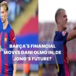 FC Barcelona News December 2024: Dani Olmo and Frenkie de Jong representing FC Barcelona during key moments.