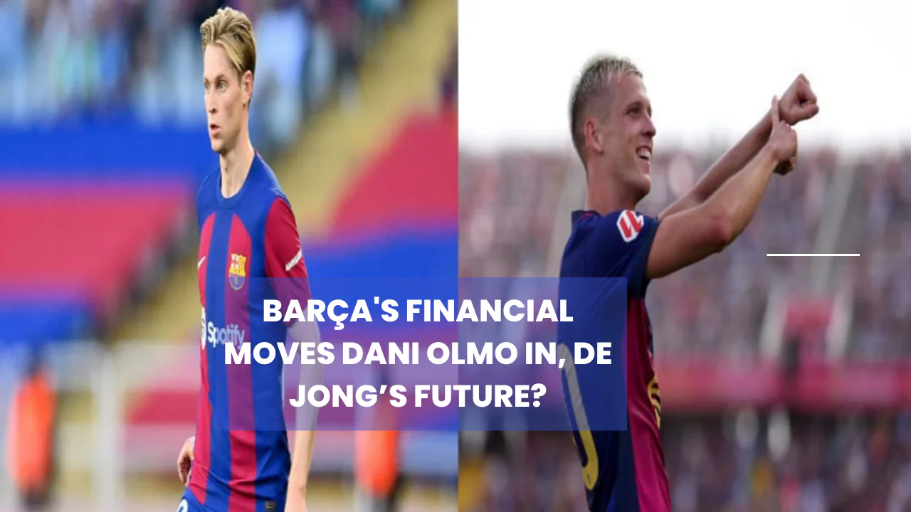 FC Barcelona News December 2024: Dani Olmo and Frenkie de Jong representing FC Barcelona during key moments.