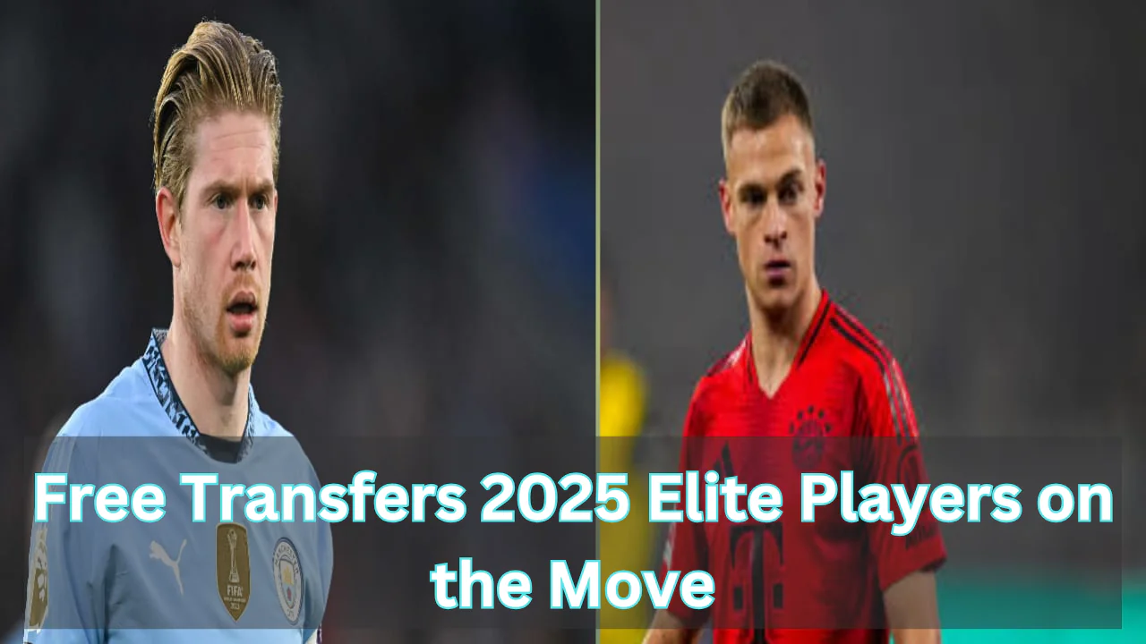 Football players out of contract in 2025: Kimmich, De Bruyne, and Van Dijk.